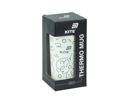 Термокружка Kite 550 мл, біла (K25-1226-3)