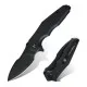 Ніж Hightron Mini Ventura, D2, G10, чорний, чорний stonewash клинок (HK05BLKBS)