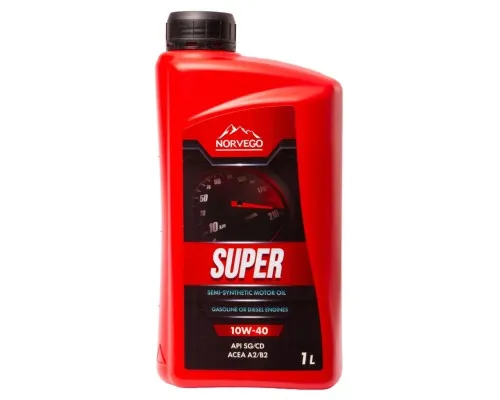 Моторна олива NORVEGO SUPER 10W40 1л