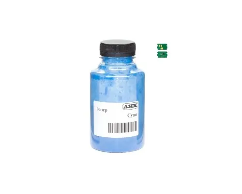 Тонер Kyocera Ecosys PA2600/MA6100, TK-5450 90г 3.2K Cyan chip АНК (50000617)