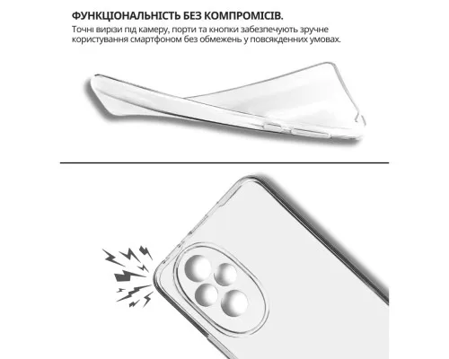Чохол до мобільного телефона BeCover Honor 200 Transparent (714943)