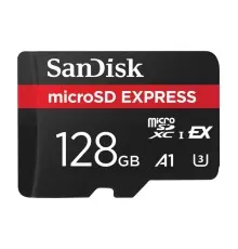 Карта пам'яті SanDisk 128GB microSDXC class 10 UHS-I U3 A1 Express (SDSQXFN-128G-GN4NN)