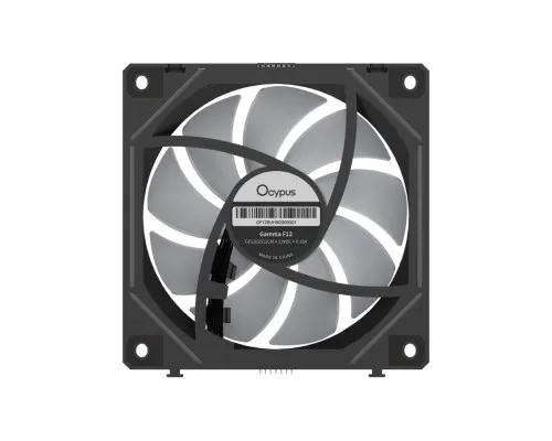 Кулер до корпусу OCYPUS GAMMA F12 UNI ARGB чорний (GAMMA-F12-BK1AM00U-GL)