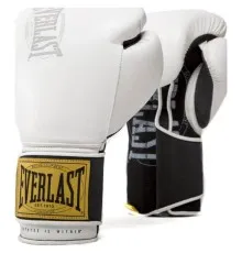 Боксерські рукавички Everlast 1910 Classic Training Glove P00001705 білий 12 унцій (009283600136)