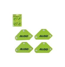 Магніт для зварювання Alloid 4кг, 4шт, трикутник (MWH-13104)