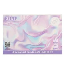 Альбом для малювання ZiBi А4 TEXTURE, 20 аркушів на скобі (ZB.1423-39)