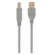 Кабель для принтера USB 2.0 AM/BM 1.8m Cablexpert (CCP-USB2-AMBM-6G Grey)