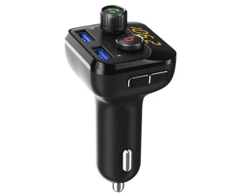 FM модулятор Grand-X 98GRX MegaBass, Bluetooth V5.0 MicroSD, 2USB , MegaBass, han (98GRX)