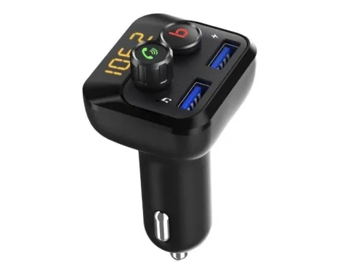 FM модулятор Grand-X 98GRX MegaBass, Bluetooth V5.0 MicroSD, 2USB , MegaBass, han (98GRX)
