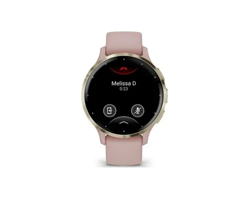 Смарт-годинник Garmin Venu 3S, Dust Rose + Soft Gold, GPS (010-02785-03)