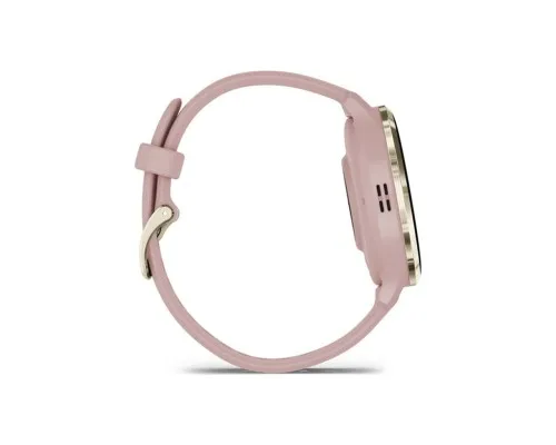 Смарт-годинник Garmin Venu 3S, Dust Rose + Soft Gold, GPS (010-02785-03)