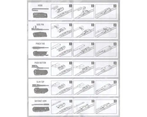Щітка склоочисника WINSO PRO SHADOW 700мм (117700)