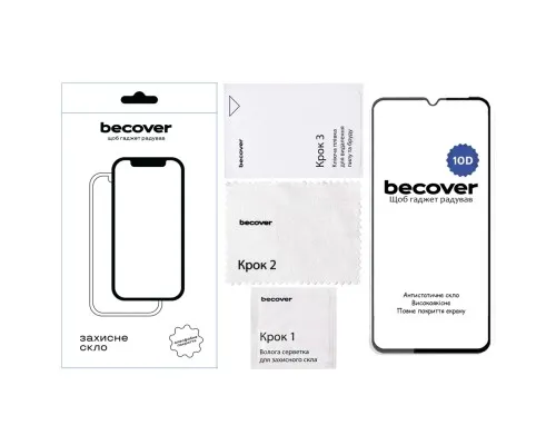 Скло захисне BeCover Xiaomi Redmi A4 5G 10D Black (712883)