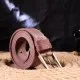 Ремінь Grande Pelle Жіночий з натуральної шкіри Рожевий (21459)