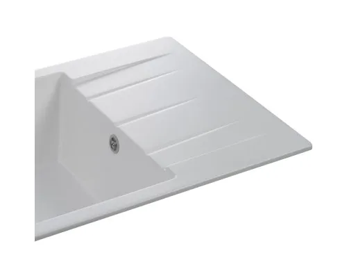 Мийка кухонна GRANADO NAVIA white з сифоном (775*495mm.) (gr3805)