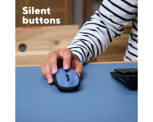 Мишка Trust Yvi+ Silent Wireless/Bluetooth Dark Blue (25514)