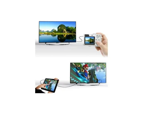 Перехідник Mini HDMI M to HDMI F black Ugreen (20101)