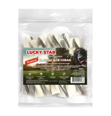 Ласощі для собак Lucky Star Сендвіч кручений з м'ясом качки великий 16.5 см 500 г (4820112457983)