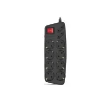 Мережевий фільтр живлення REAL-EL RS-Protect 505, 1.8m, black (EL122300044)
