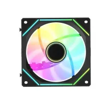 Кулер до корпусу OCYPUS GAMMA F12 UNI ARGB чорний (GAMMA-F12-BK1AM01U-GL)
