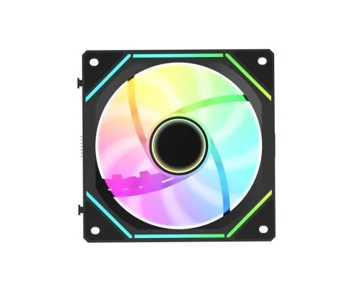 Кулер до корпусу OCYPUS GAMMA F12 UNI ARGB чорний (GAMMA-F12-BK1AM01U-GL)