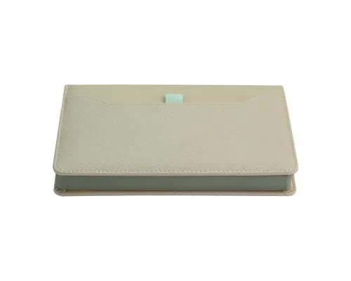 Тижневик Buromax недатований SAVANA, A5, сірий, штуч.шкіра, 336 сторінок (BM.20800-09)