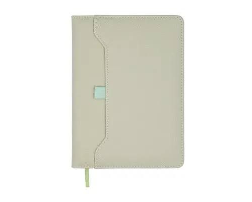 Тижневик Buromax недатований SAVANA, A5, сірий, штуч.шкіра, 336 сторінок (BM.20800-09)