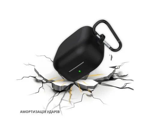 Чохол для навушників BeCover Silicon для Samsung Galaxy Buds 4 / 4 Pro Black (715874)
