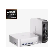 Комп'ютер GEEKOM A9 MAX / Ryzen AI 9 HX 470, 32, 1TB, Radeon 890M, WIN11 P (GMA9MAXRAI9HX470-321T-EU)
