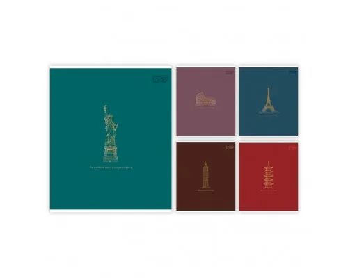 Зошит Yes Urban gold А5 96 аркушів лінія (768560)