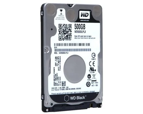 Жорсткий диск для ноутбука 2.5" 500GB WD (WD5000LPLX)