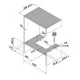 Витяжка кухонна Pyramida HBE 60 SL BL