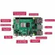Мікро ПК Raspberry Pi 4, Model B, 4GB (RPI4-MODBP-4GB/RPI403)