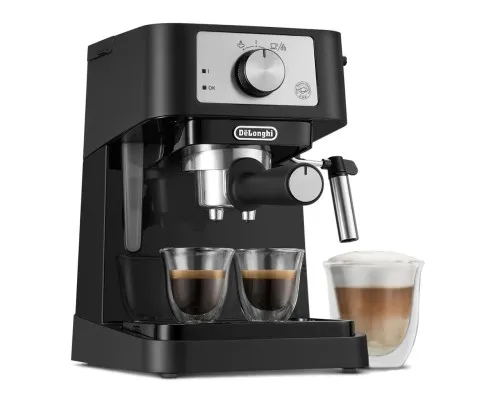 Ріжкова кавоварка еспресо DeLonghi EC260BK