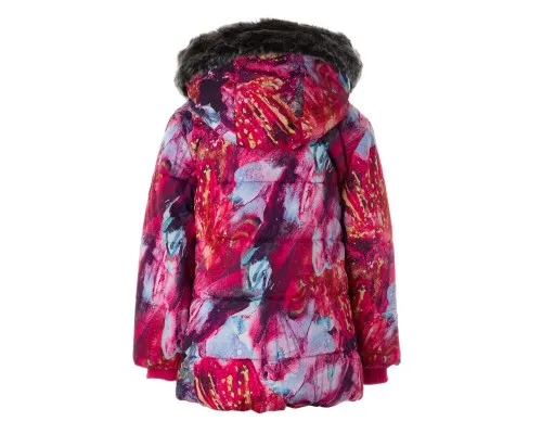 Куртка дитяча Huppa MELINDA 18220030 фуксія з принтом 92 (4741468974460)