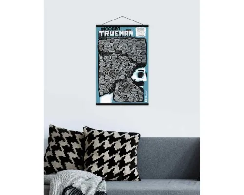 Скретч постер 1DEA.me 100 Справ TrueMan Edition (13025)