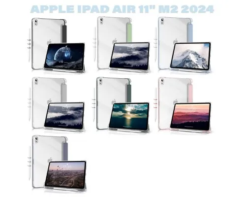 Чохол до планшета BeCover Soft Edge Apple iPad Air 11" M2/M3 (2024/2025) Dark Green (711426)