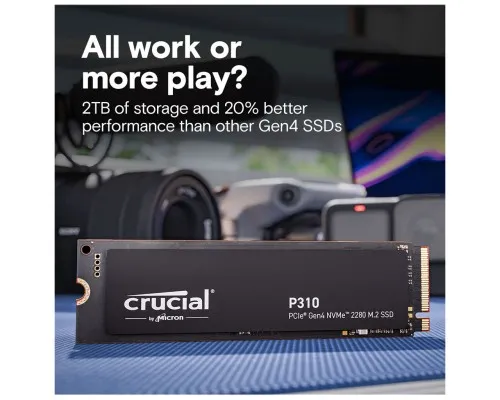 Накопичувач SSD M.2 2280 1TB P310 Micron (CT1000P310SSD8)