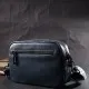 Сумка Vintage Жіноча крос-боді з натуральної шкіри Синя (22297)