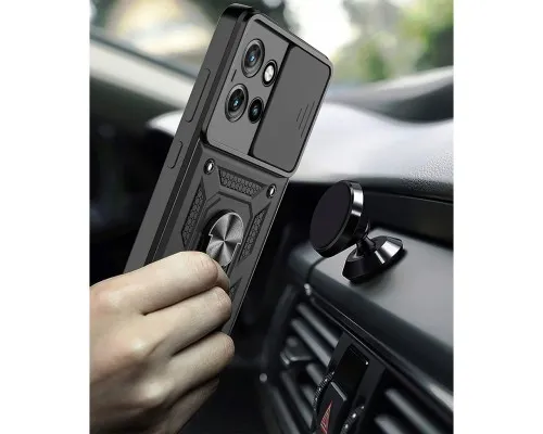 Чохол до мобільного телефона BeCover Military Motorola Edge 50 Neo Black (713051)