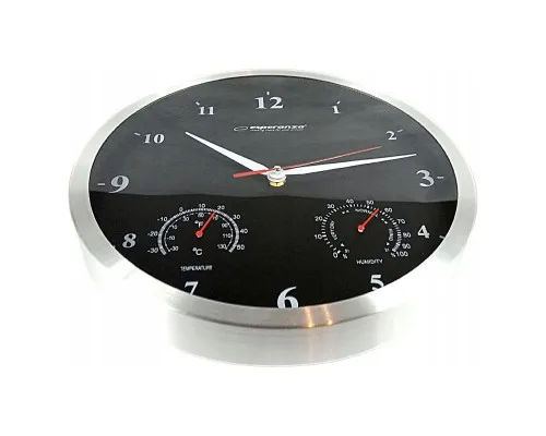 Настінний годинник Esperanza Wall Clock Washington 30 см Black (EHC008K)
