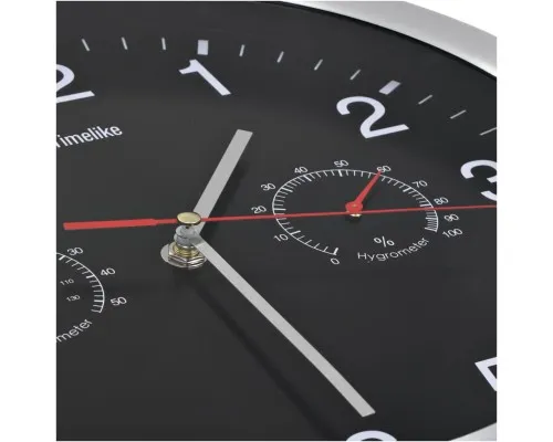 Настінний годинник Esperanza Wall Clock Washington 30 см Black (EHC008K)
