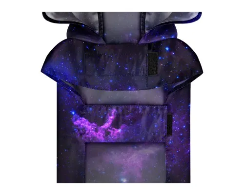 Дощовик для тварин WAUDOG Clothes з капюшоном "NASA21" L (358-0148)