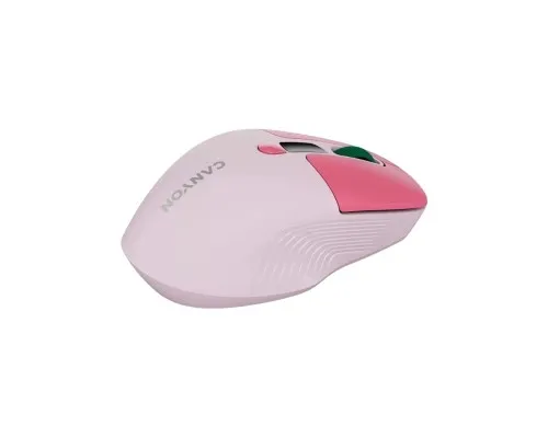 Мишка Canyon MW-26 LCD Silent Wireless/Bluetooth Pink (CNS-CMSW26P)