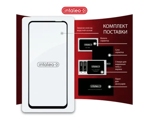 Скло захисне Intaleo Full Glue Tecno Spark 30C Black (1283126599361)