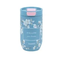 Термокружка Axent 350 мл Gentle Blossom (8721-9-A)