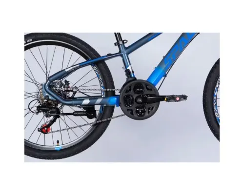 Велосипед Space 24" MERCURY DD FR рама-11" AL 2026 сіро-синій (OPS-SP-24-067)