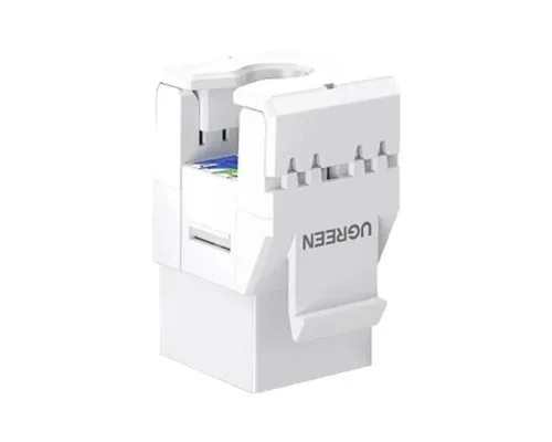 Модуль Keystone RJ45 UTP cat.6 NW186 Unshielded Module 180° White Ugreen (30844)