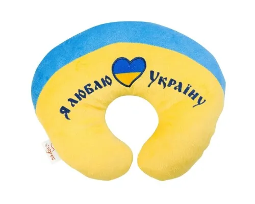 М'яка іграшка Tigres Підголовник Я люблю Україну (ПД-0122)