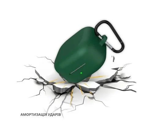 Чохол для навушників BeCover Silicon для Samsung Galaxy Buds 4 / 4 Pro Green (715876)